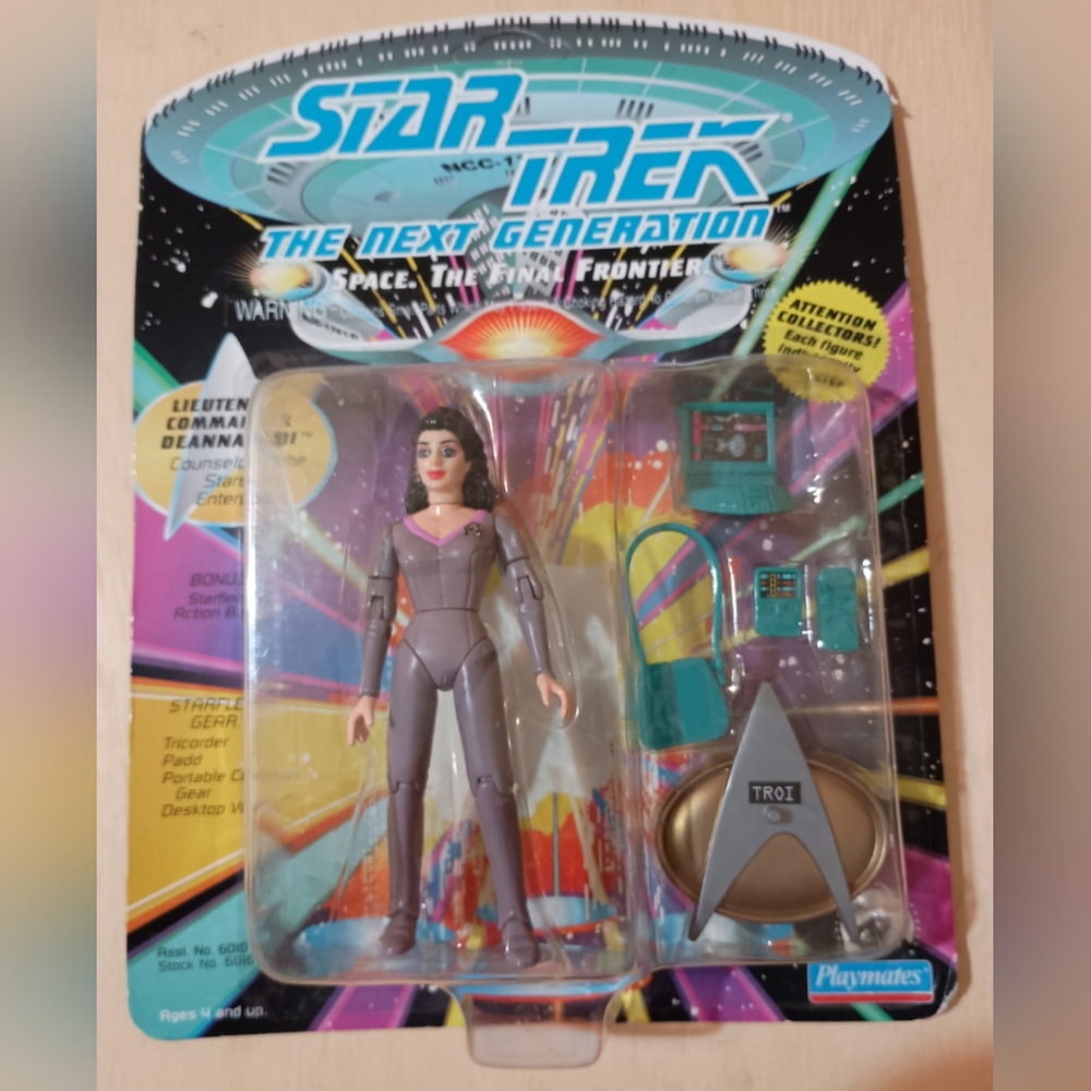 Star Trek TNG  Lt. Commander Deanna Troi unpunched